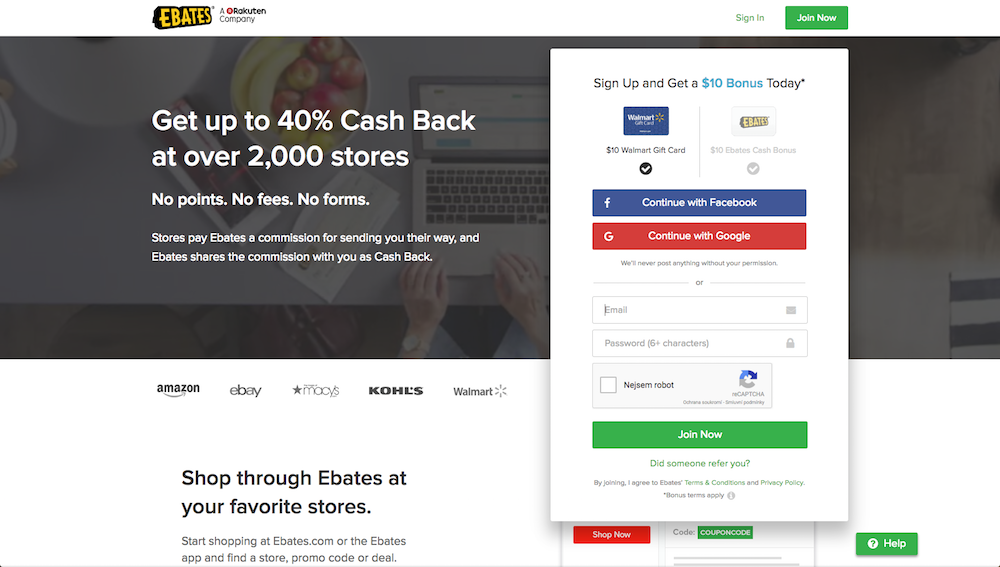 cashback ebates