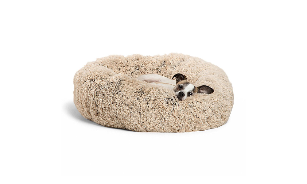 dog bed donut cuddler