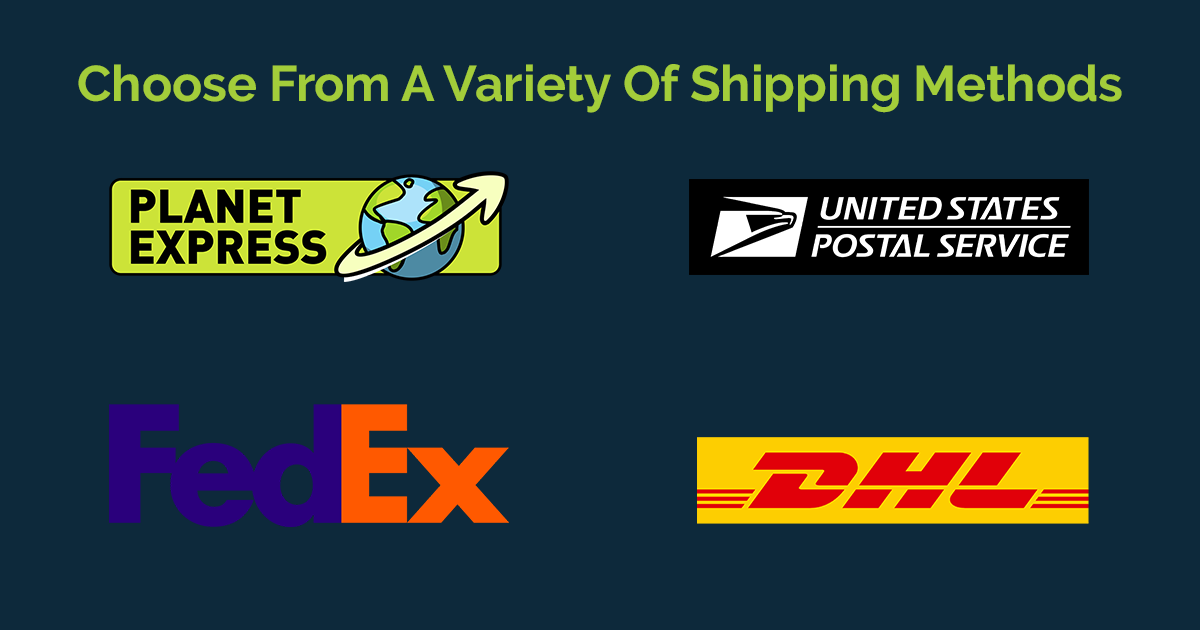 Shipping Methods • Planet Express