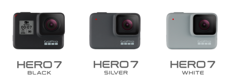 GoPro HERO7 White Silver Black