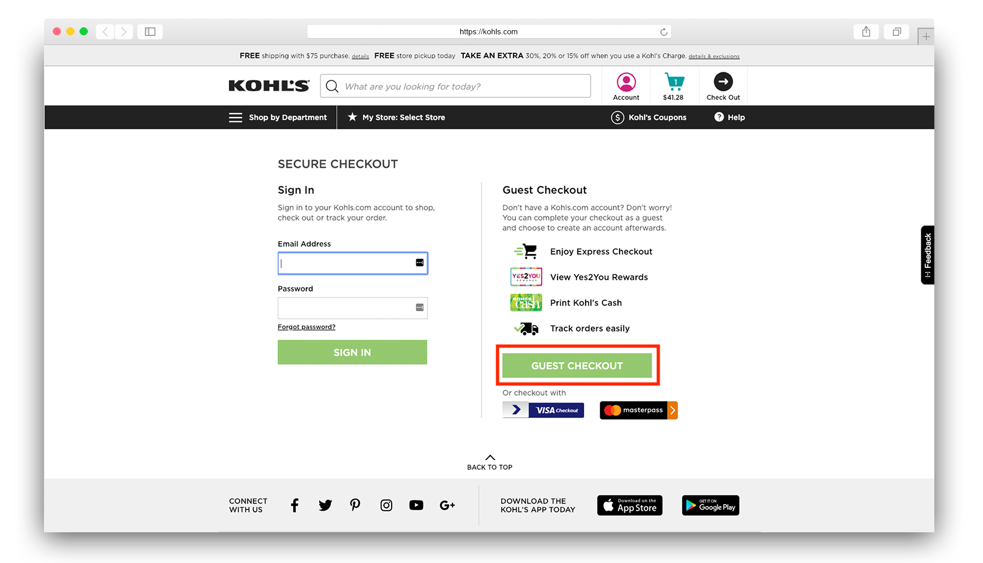 Get International Shipping From Kohls USA Here is How
