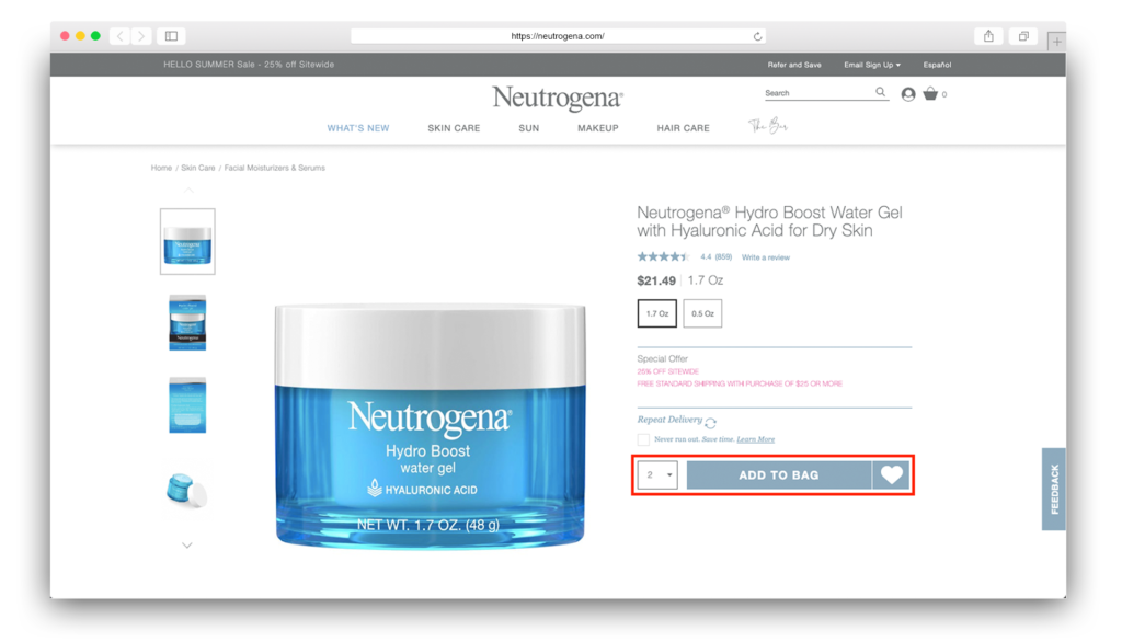 1neutrogena item