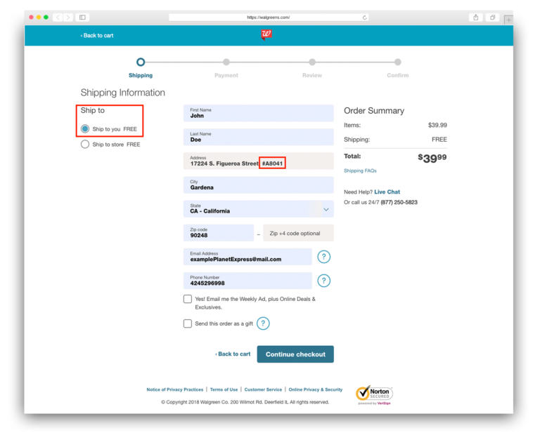 Buy From Walgreens USA and Ship Internationally • Express