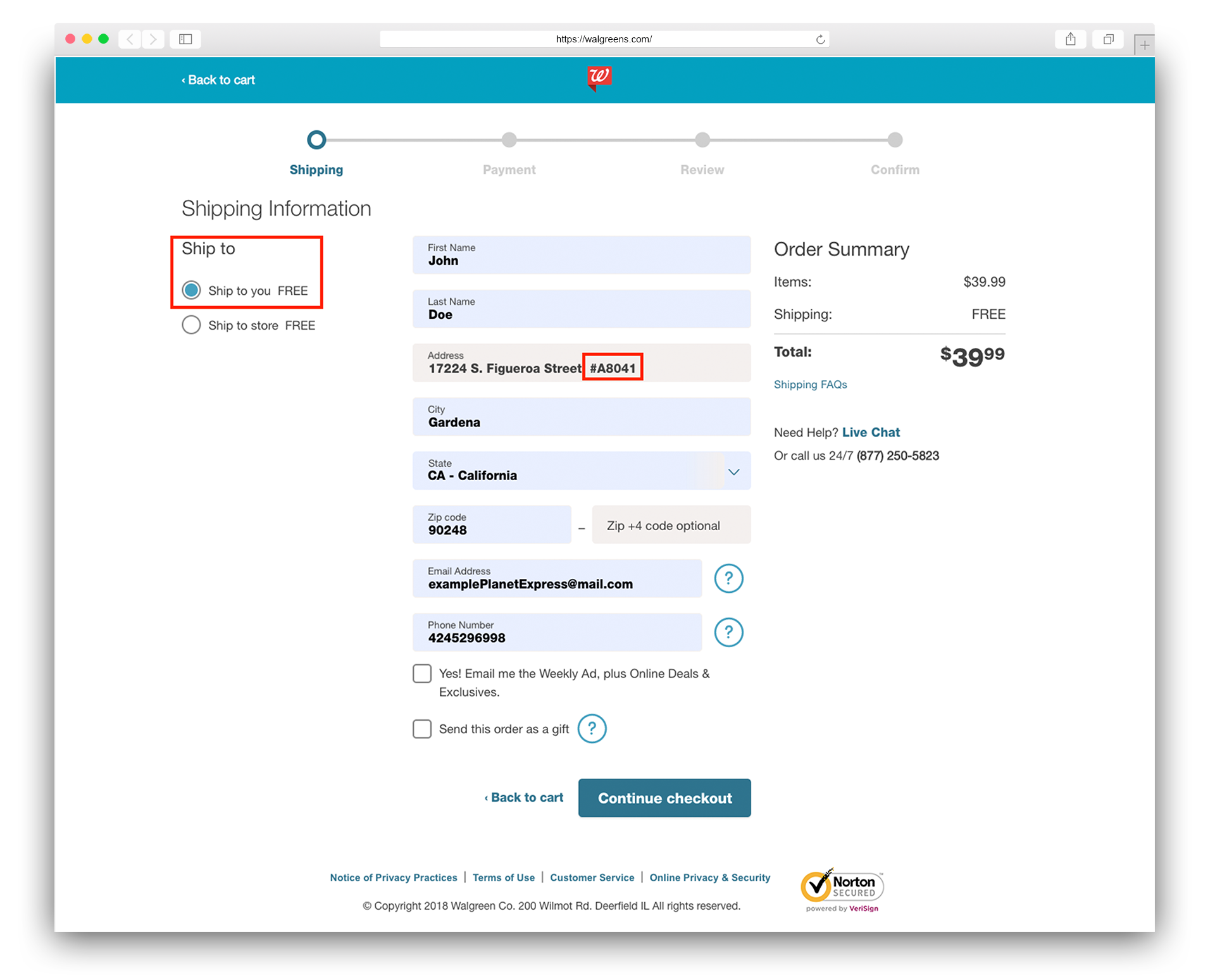 Buy From Walgreens USA and Ship Internationally • Express