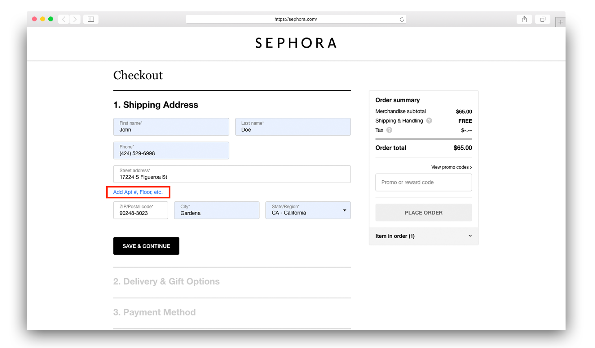 This Is How You Get Sephora International Shipping