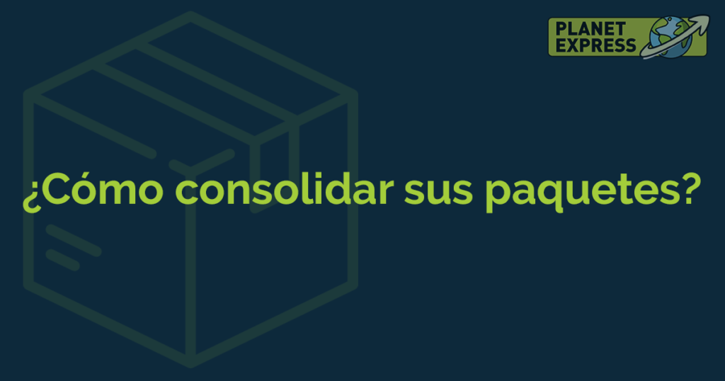 ESP how to consoldiate packages