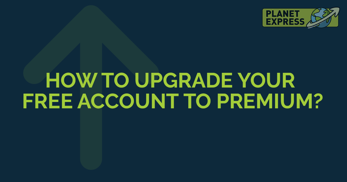 how to upgrade your account