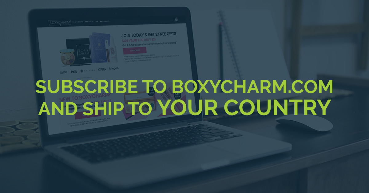 Get BoxyCharm International Shipping – Here Is How! ?