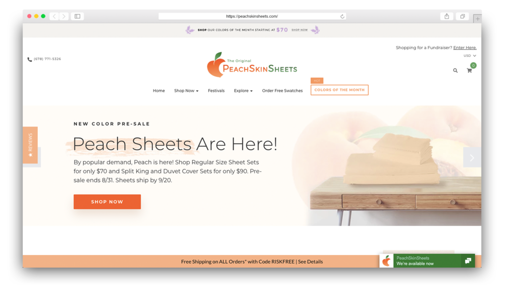 PeachSkinSheets Beddings