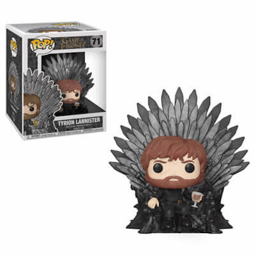 GoT Tyrion on Iron Throne