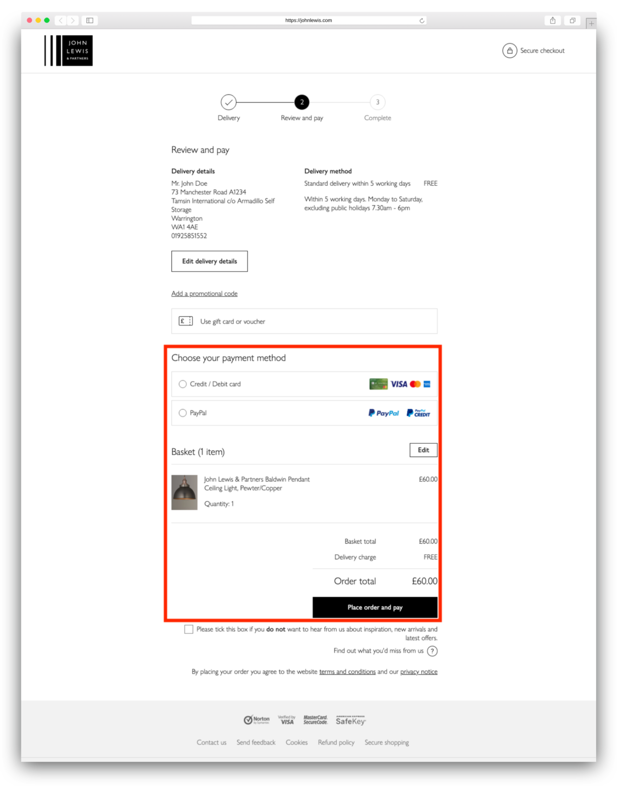 Get International Shipping From John Lewis UK with Express