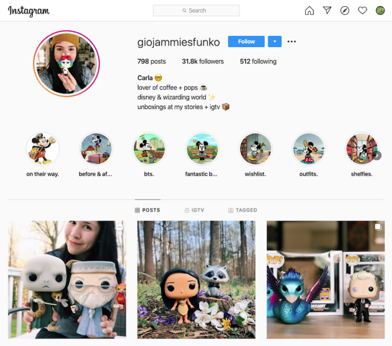 best funko pop instagram