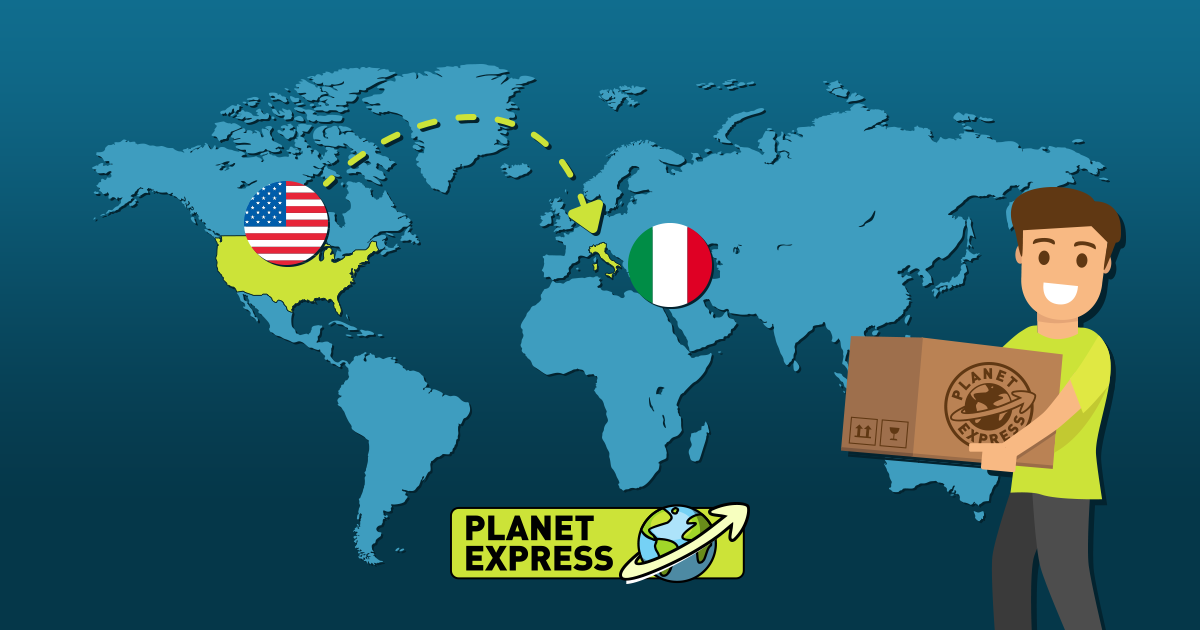 Shipping From The USA To Italy (GUIDE) ?? • Planet Express