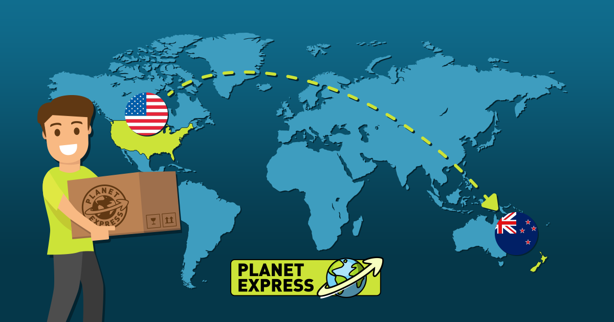 Shipping From The USA To New Zealand (GUIDE) ?? • Planet Express