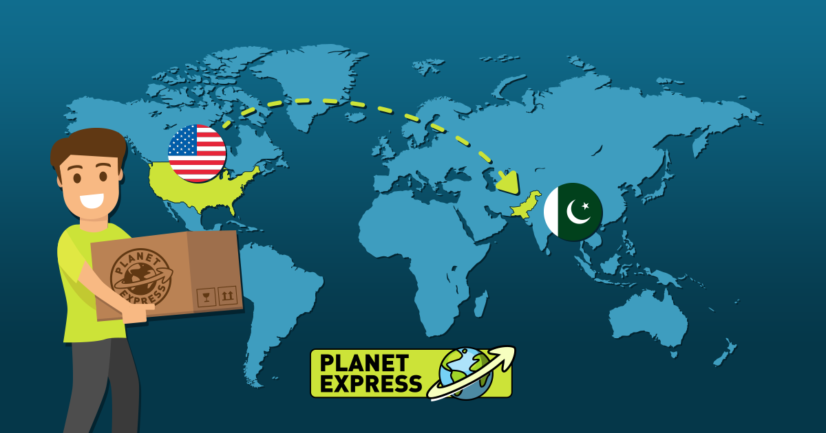 Shipping from the USA to Pakistan