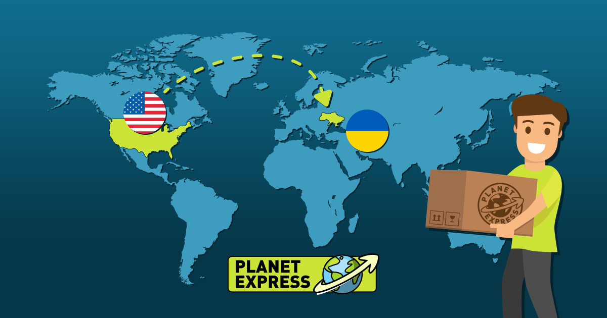 Shipping from the USA to Ukraine RU