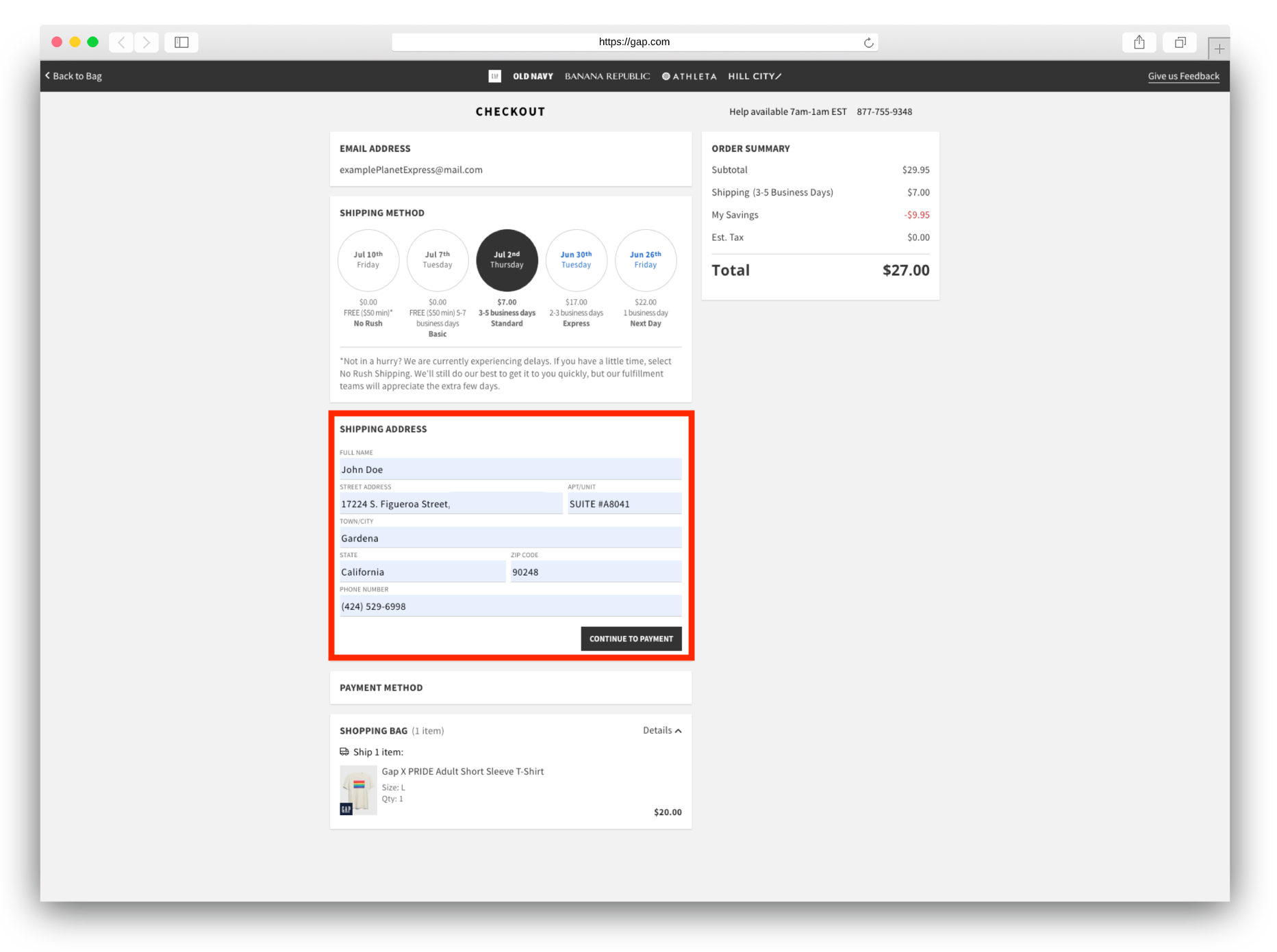 Shop On Gap USA And Get International Shipping Anywhere!