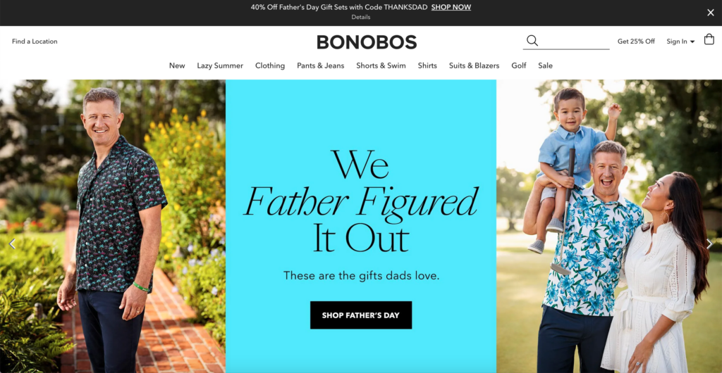 Bonobos official website