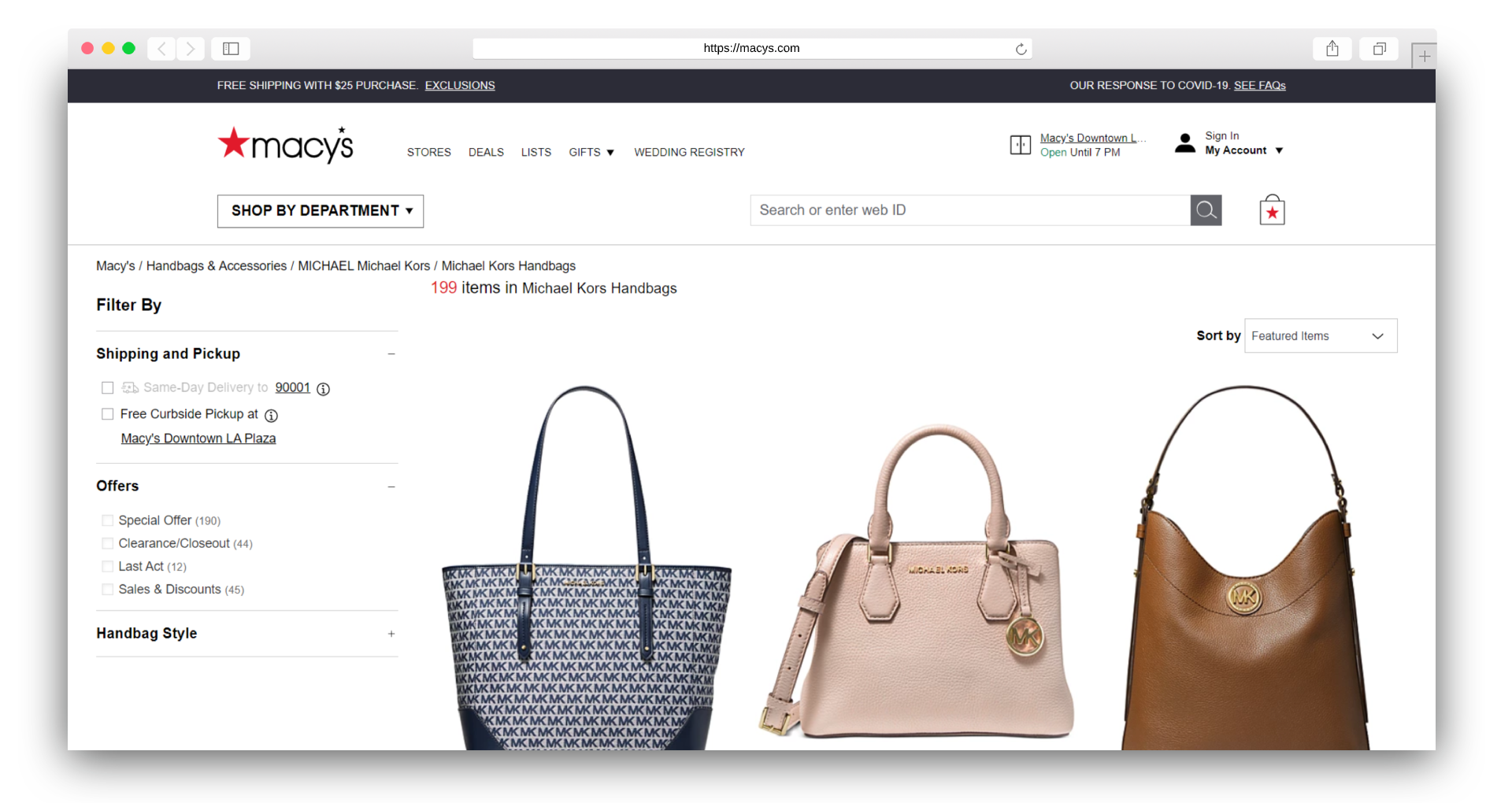Shop Michael Kors Handbags From The USA Here Is Why