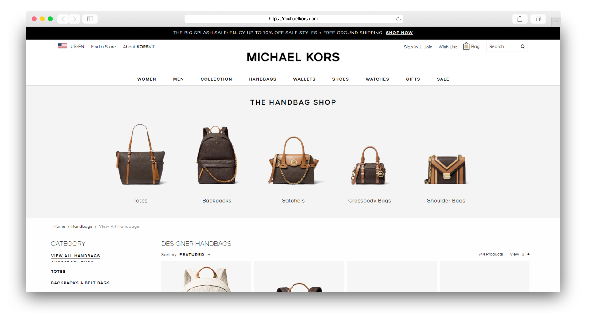 Shop Michael Kors Handbags From The USA Here Is Why