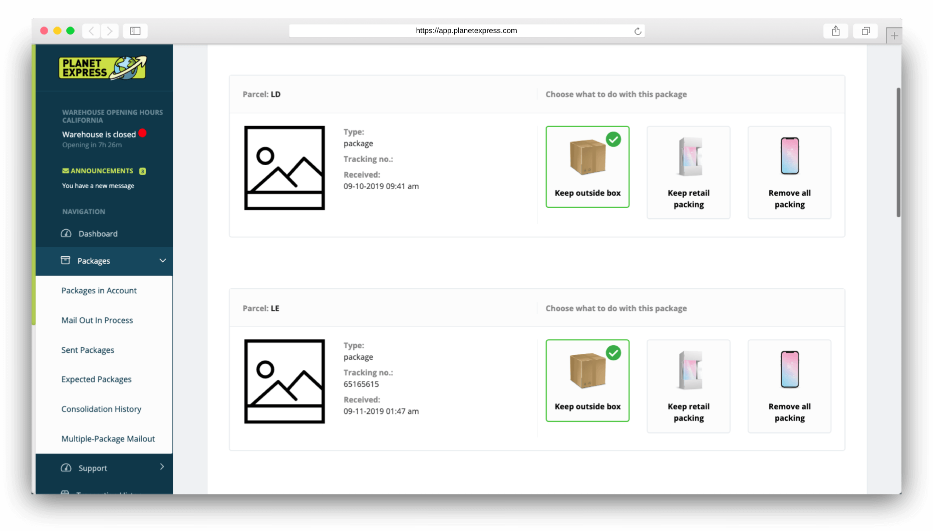 How to Consolidate Your Packages? • Express